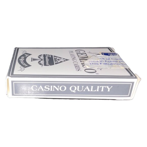 Gemaco Traditional Casino Quality Playing Cards 1st In Quality Used In Actual Pl - Picture 4 of 5